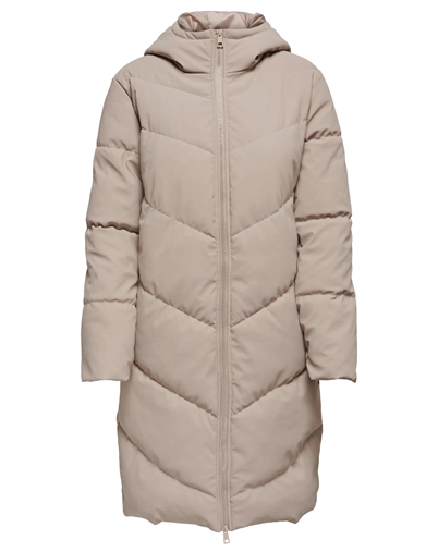JDY - JDYUlrikka Water Repellent Puffa Jakke - Simply Taupe
